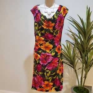RONNI NICOLE - Cap Sleeve Midi Dress Size 6